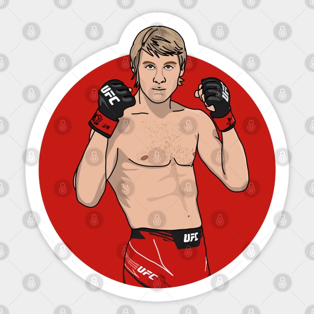 Paddy Pimblett The baddy Sticker by rsclvisual